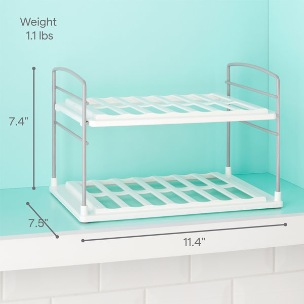 YouCopia UpSpace Water Bottle and Travel Mug Organizer, 2 Shelf